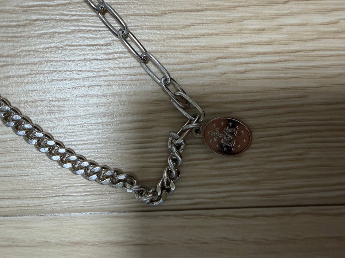 실버 펜던트 팔찌 상품이미지1