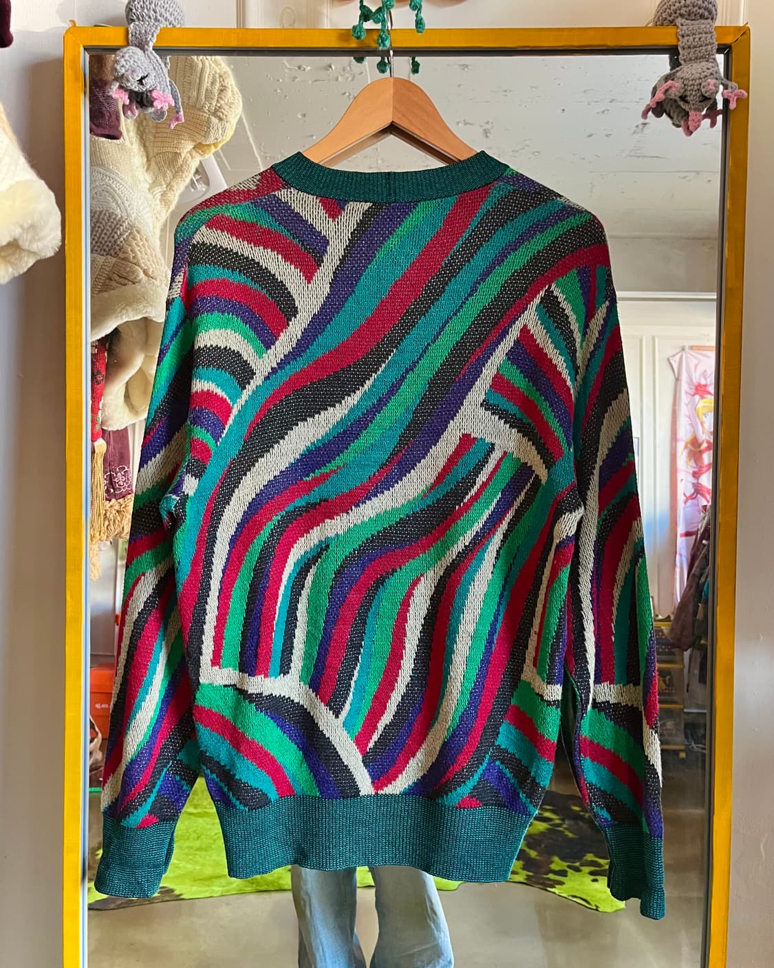 1990s MISSONI Wave Pattern Old Knit 상품이미지7