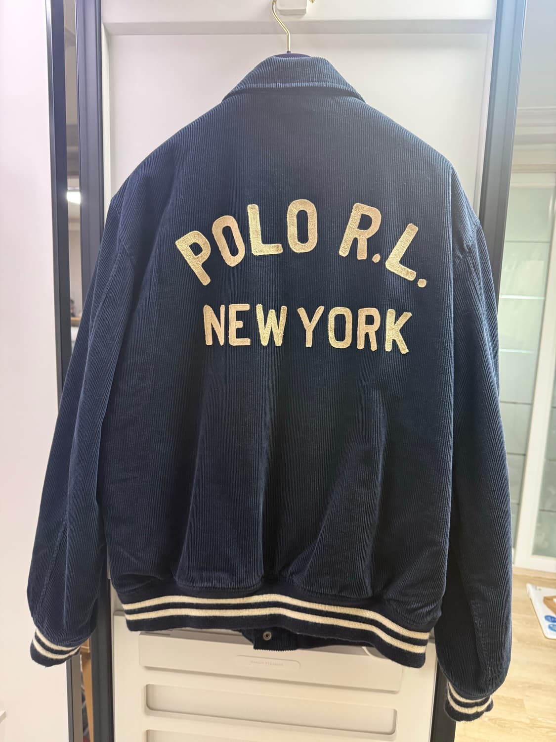 폴로 코듀로이 레터 자켓 L사이즈 상품이미지2
