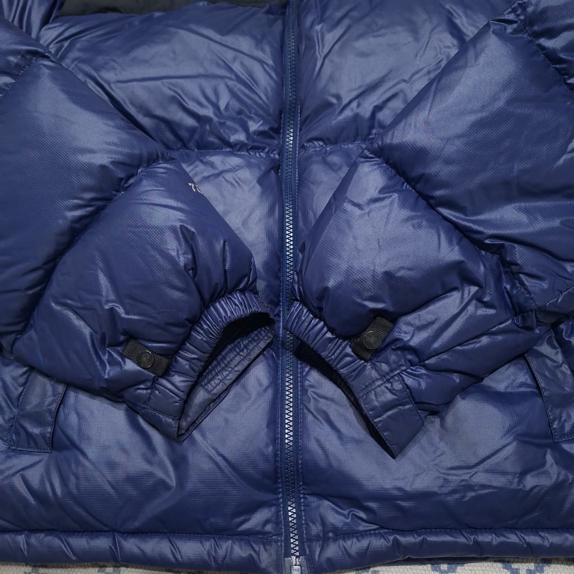 노스페이스 700 네이비 블랙 눕시 거위털 구스다운 패딩 점퍼 L 상품이미지4