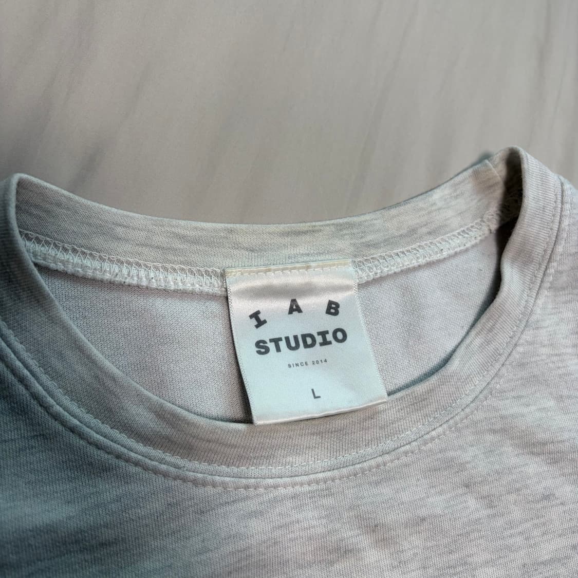 아이앱 스튜디오 롱슬리브 라이트 그레이 상품이미지6