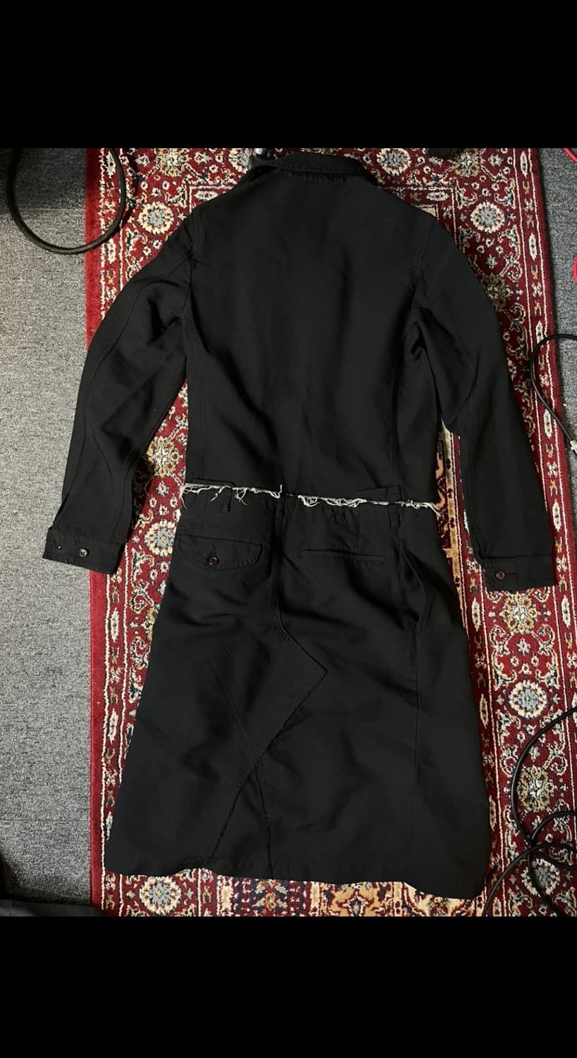 comme des garcons homme plus 축융 폴리 도킹 코트 상품이미지2