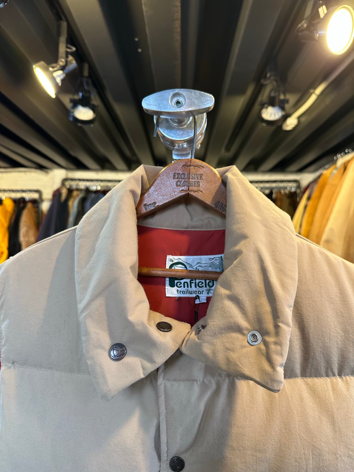 80s 펜필드 덕 다운 베스트 made in usa 상품이미지3