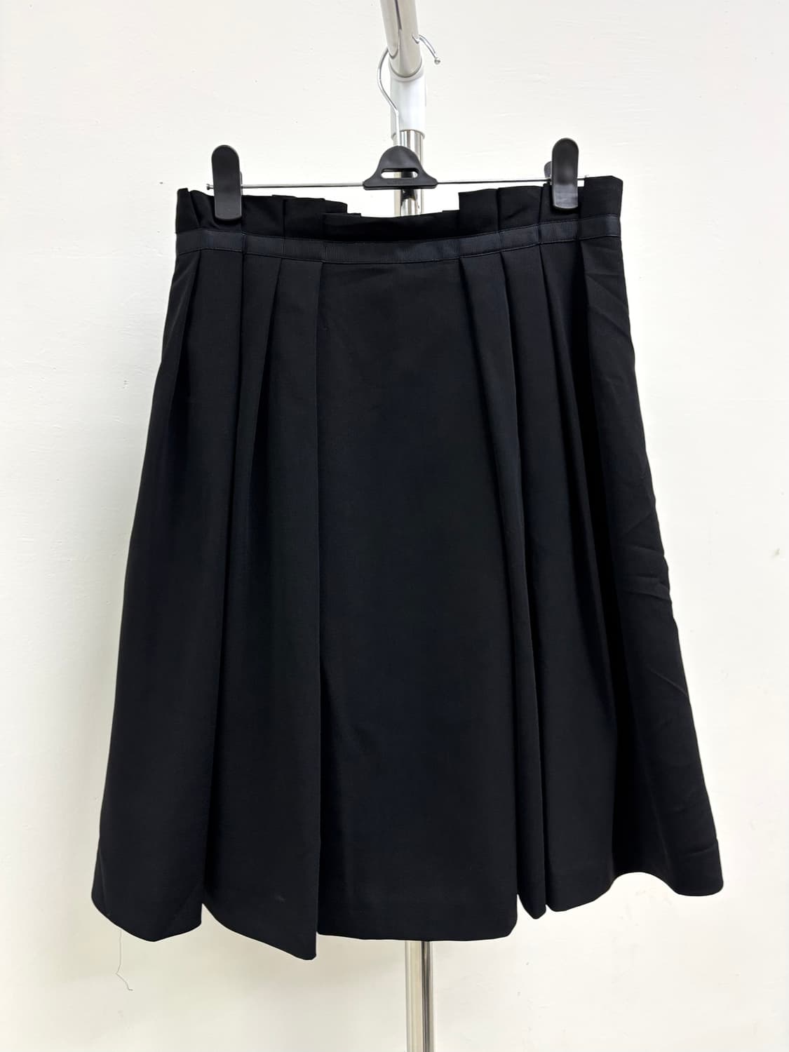 빈티지 블랙 플리츠 스커트 상품이미지4