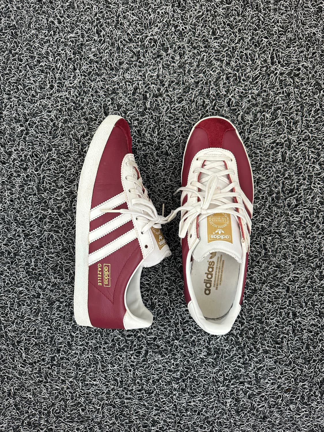 아디다스 가젤 버건디 245mm 상품이미지2