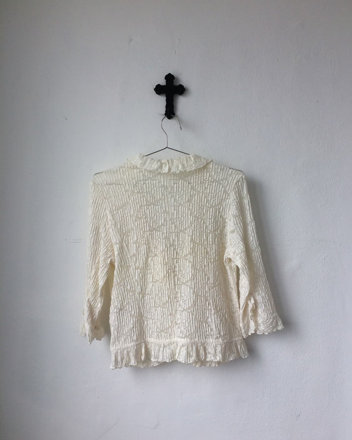 Pattern see through jacket 상품이미지3