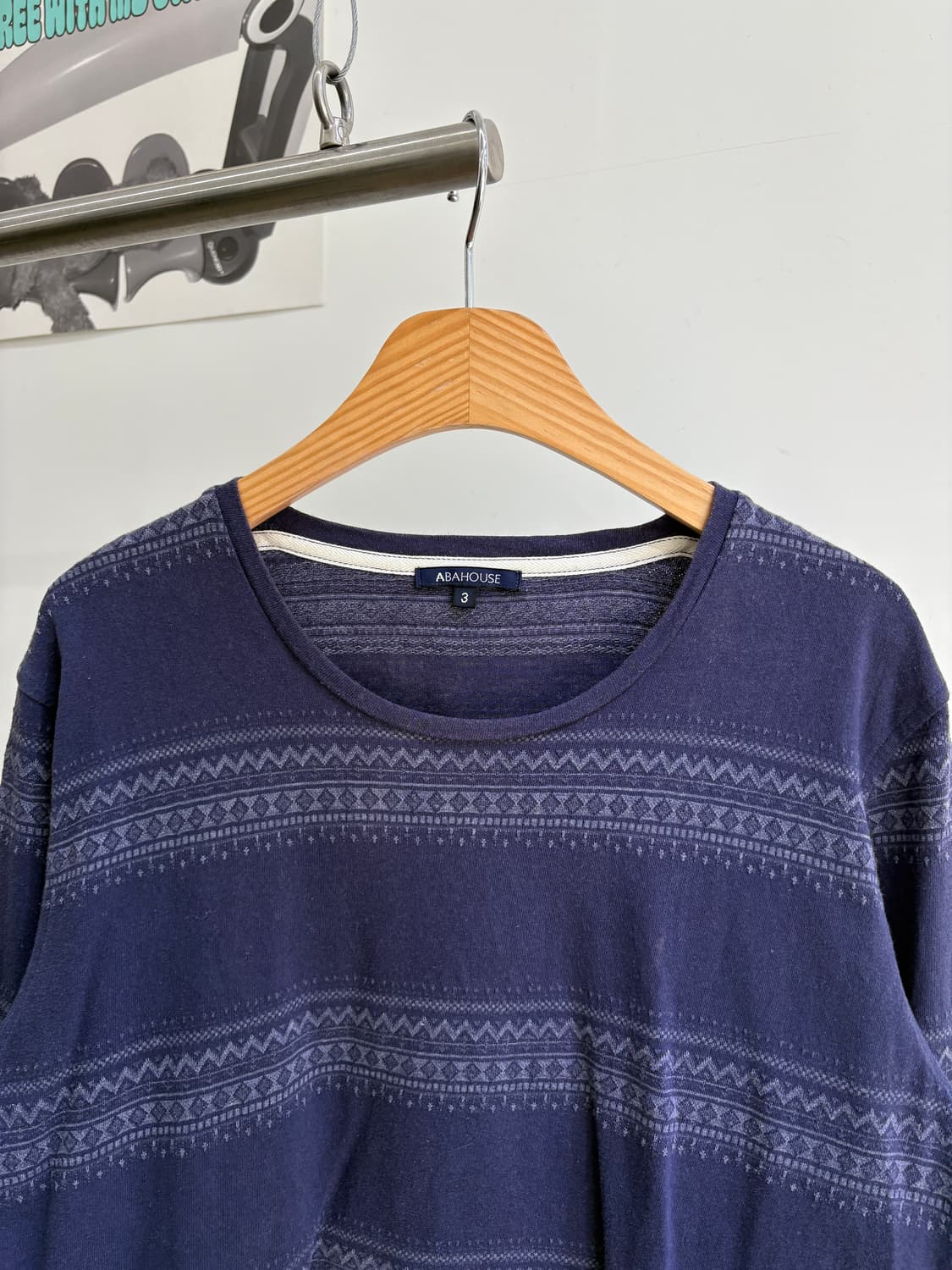 ABAHOUSE 긴팔 티셔츠 상품이미지2