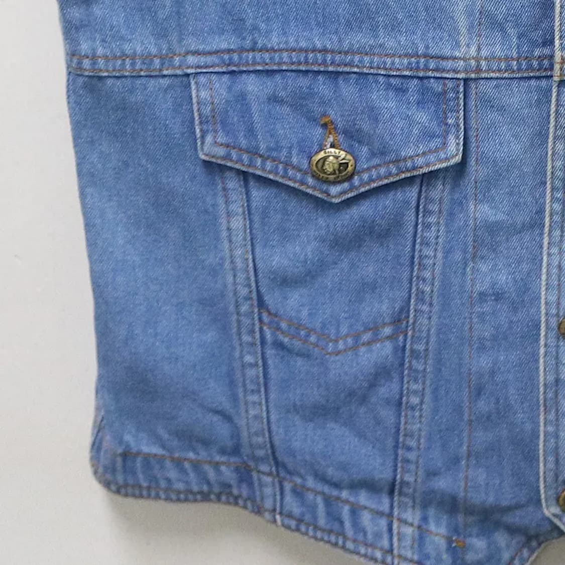 80'S BILLY JEAN 데님 베스트 64168 상품이미지6