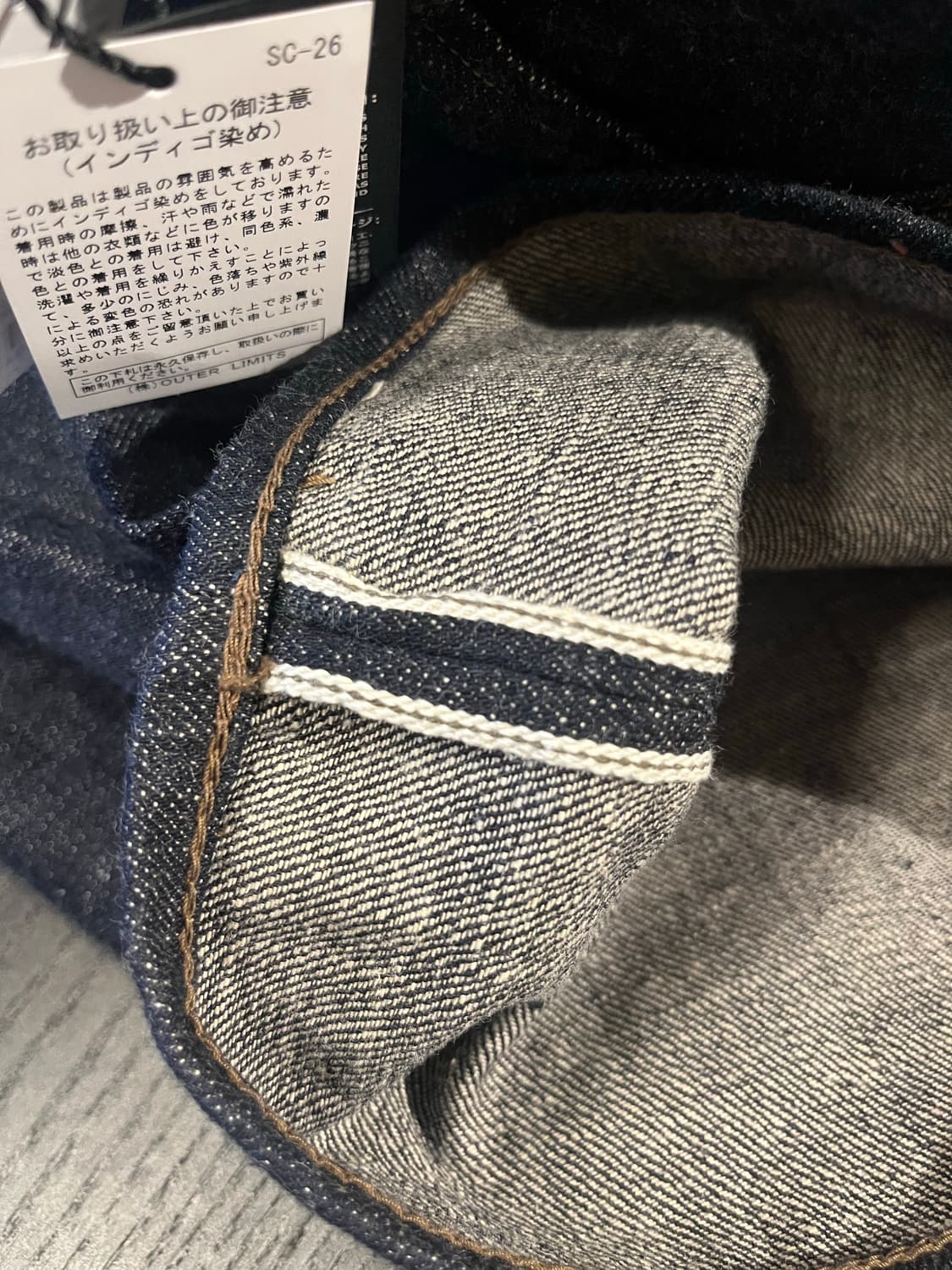 나이젤카본 레일맨 데님 34 새제품 상품이미지10