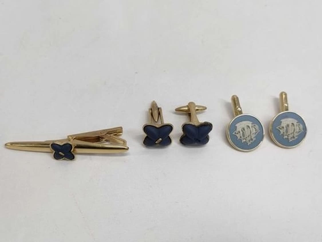 [예약] 웨지우드 타이핀 & 커프스 세트 상품이미지1