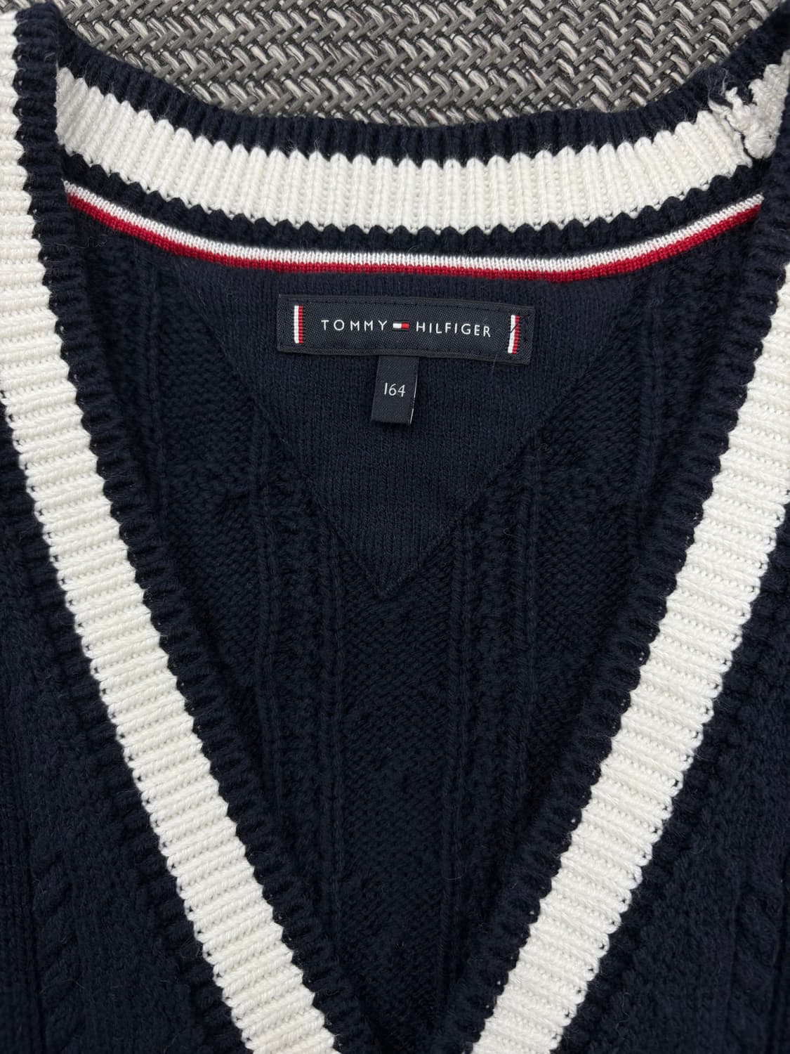 타미힐피거 가디건 네이비 상품이미지4