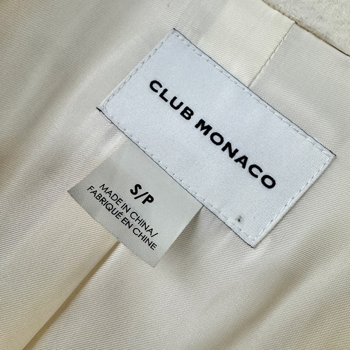 클럽모나코 캐시미어 블렌드 벨티드 코트 상품이미지3