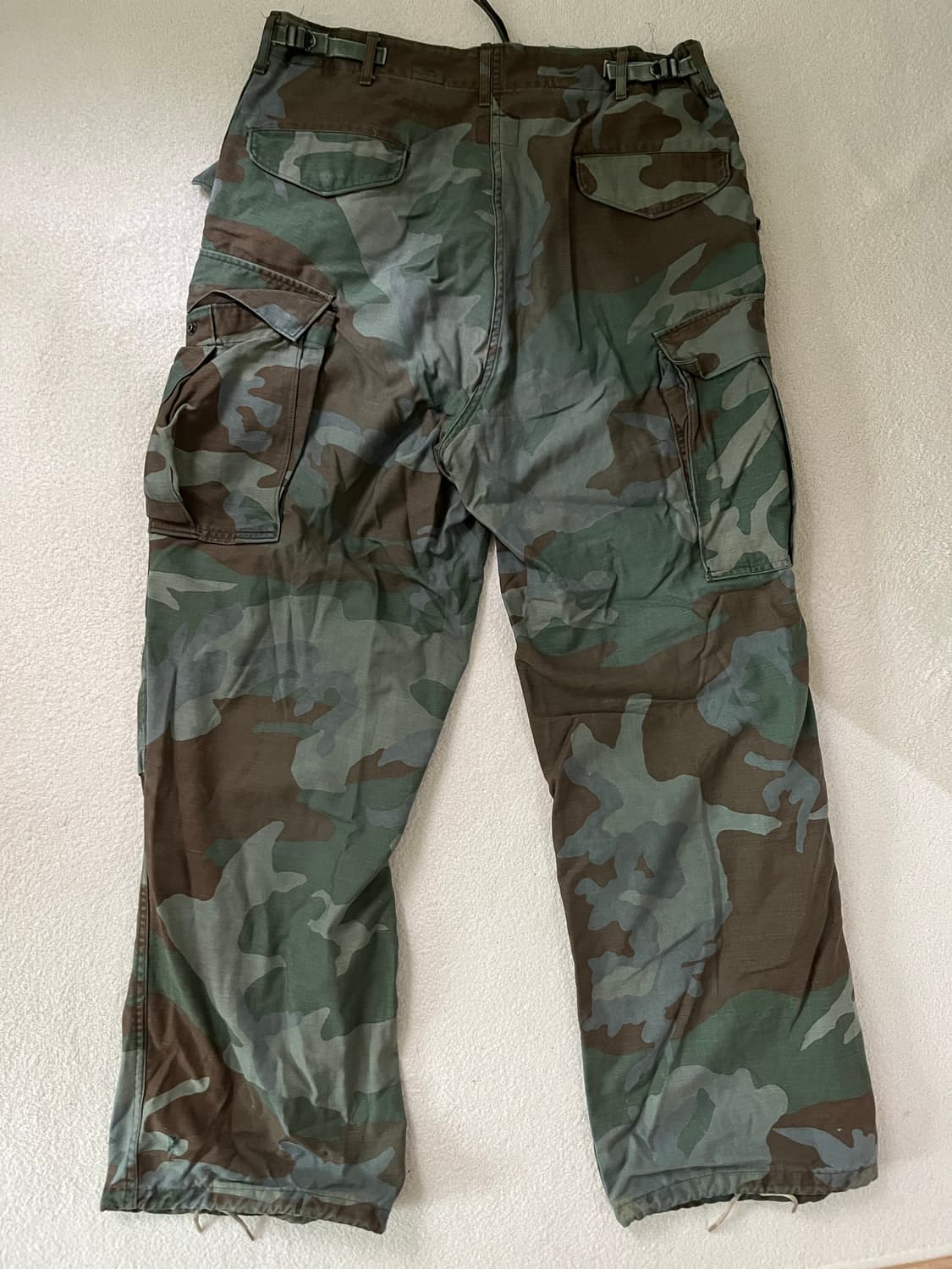 미군 오리지널 bdu 우드랜드 카모 팬츠 상품이미지1