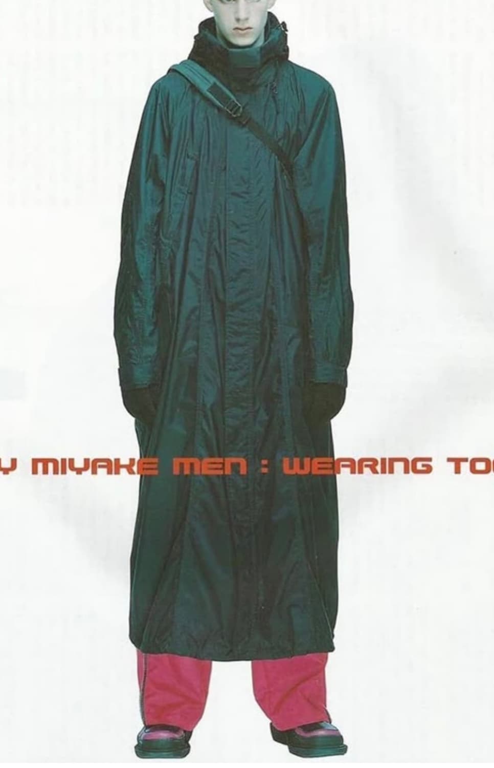 [2]이세이미야케 Fete 아카이브 파라슈트 롱 자켓/카키올리브 상품이미지2