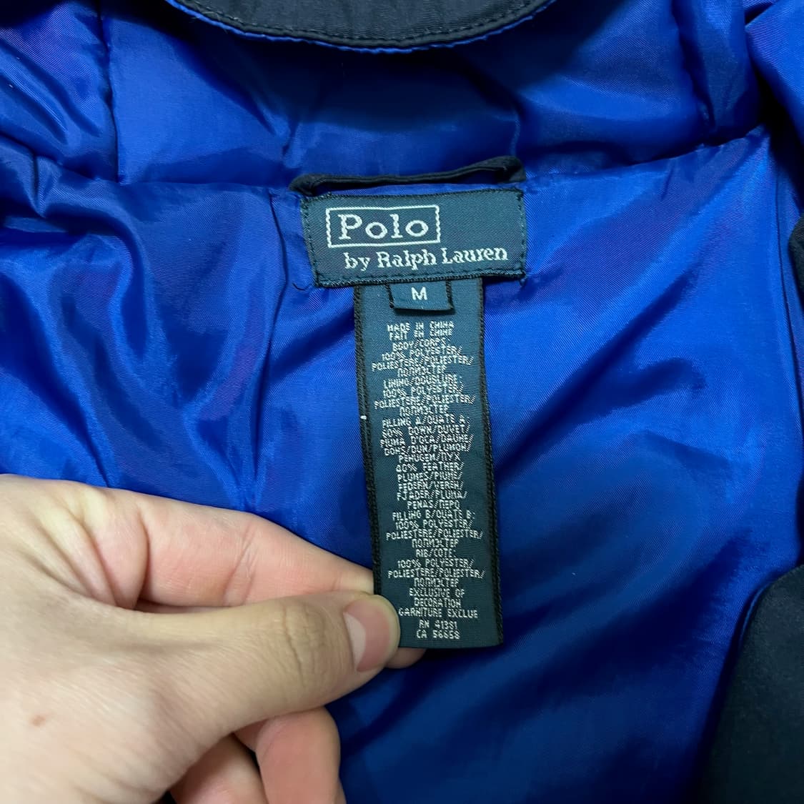 폴로 랄프로렌 여성 빅포니 후드 패딩 M/95  상품이미지6