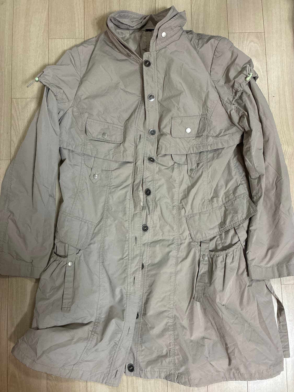 빈티지 야상 자켓 원피스  상품이미지1