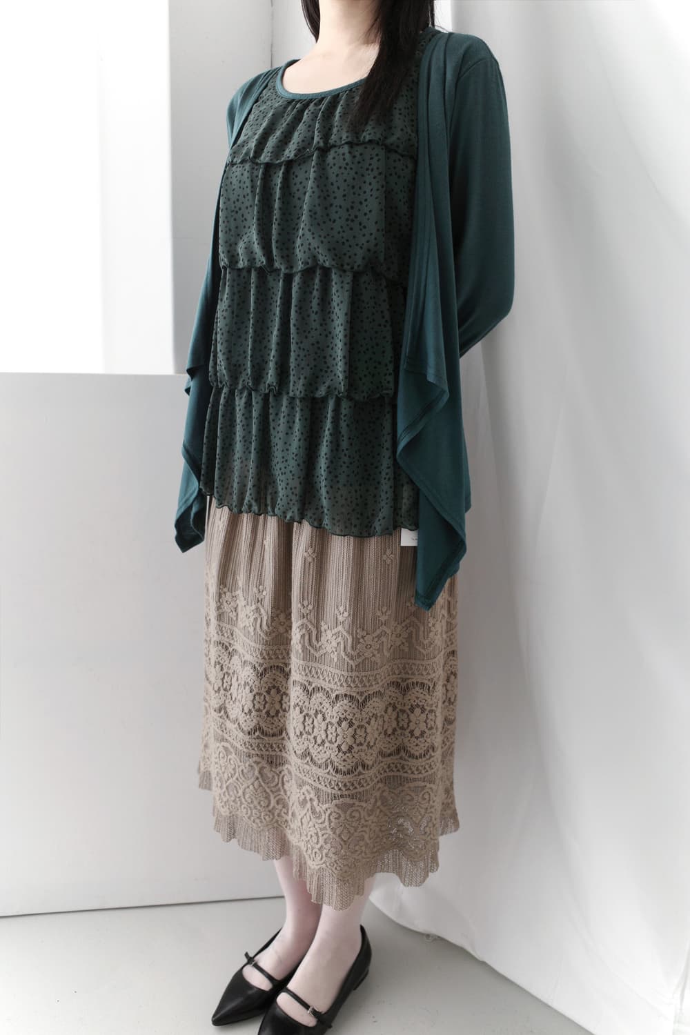 dot layered long sleeve 상품이미지6