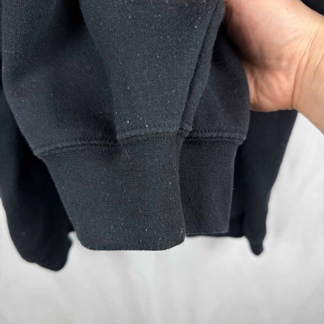 (XL) 염따 플렉스 후드 티 블랙 상품이미지4