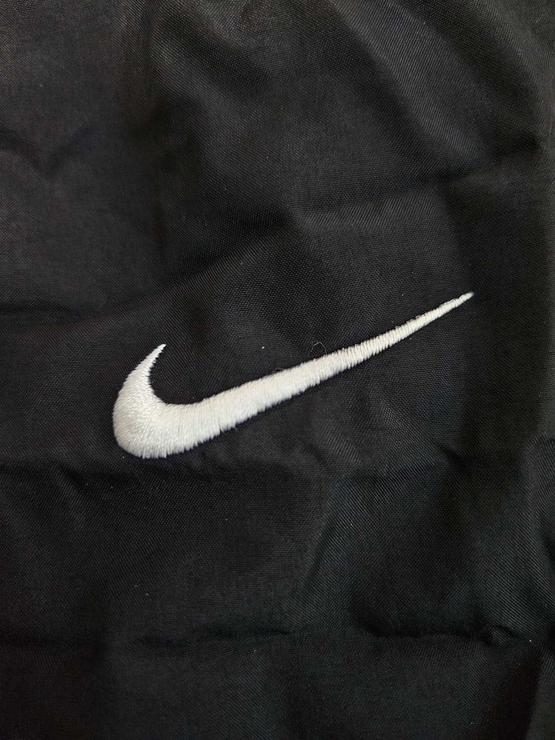 나이키 00s 올드스쿨 오레오 빅로고 웜업 아노락 스트링 빈티지 XL 상품이미지3