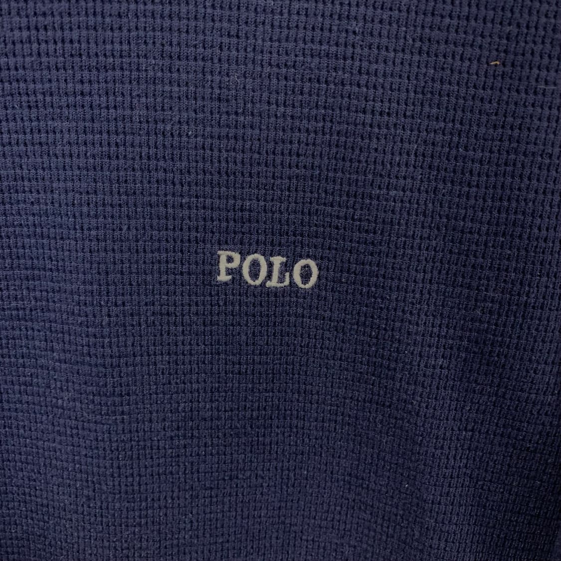 폴로 랄프로렌 신형 네이비 와플 니트 상품이미지3