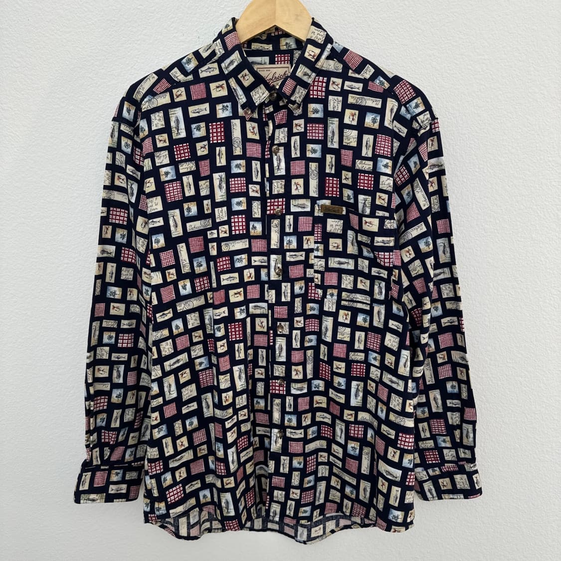 빈티지 울리치 아웃도어 낚시 자켓형 셔츠 - 남성 M 사이즈  상품이미지1