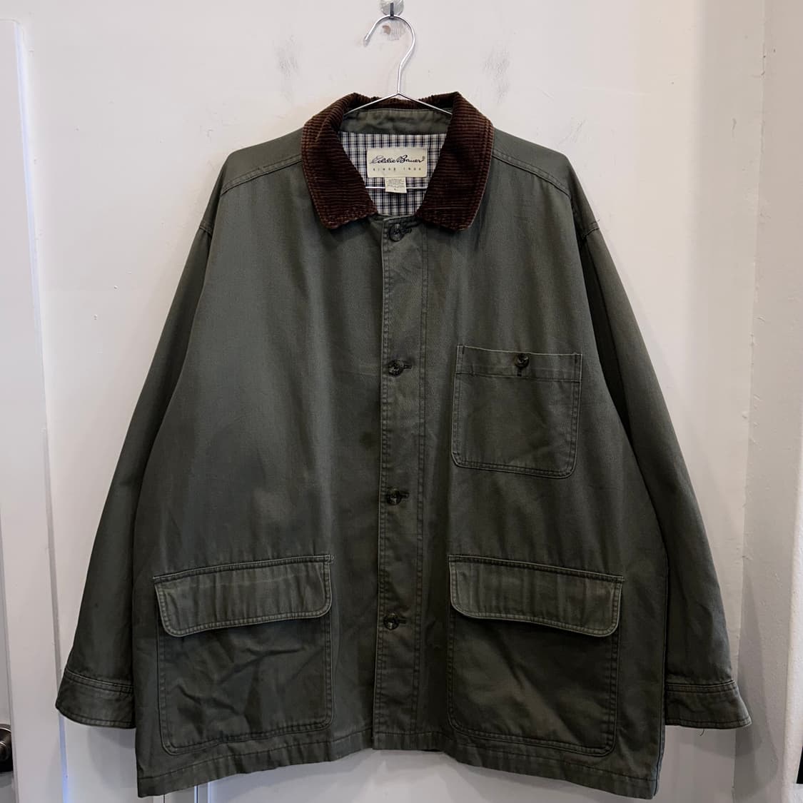 에디바우어 코듀로이 카라 워크 초어자켓 상품이미지2