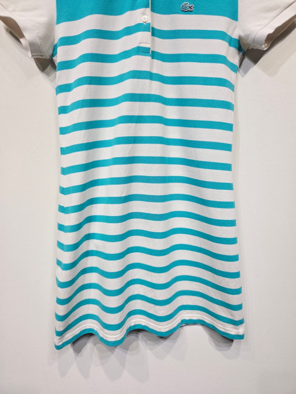 LACOSTE 라코스테 스트라이프 카라 원피스 상품이미지4