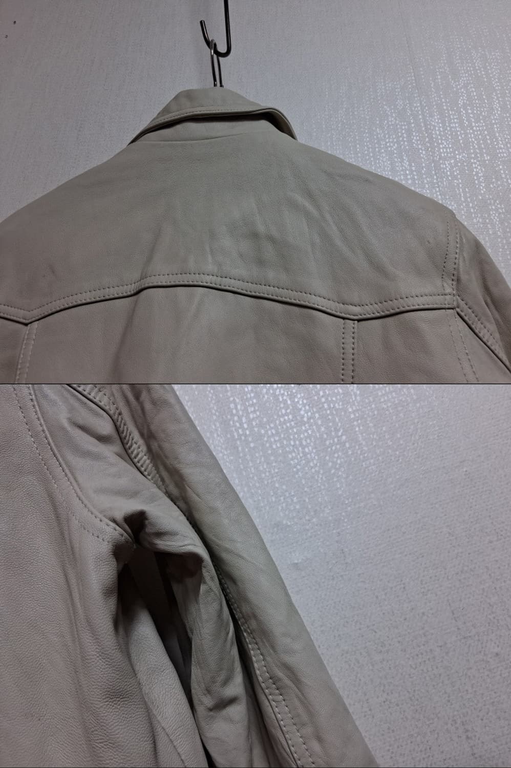 JACKROSE 잭로즈 가죽 라이더쟈켓 소가죽 남성S 상품이미지7