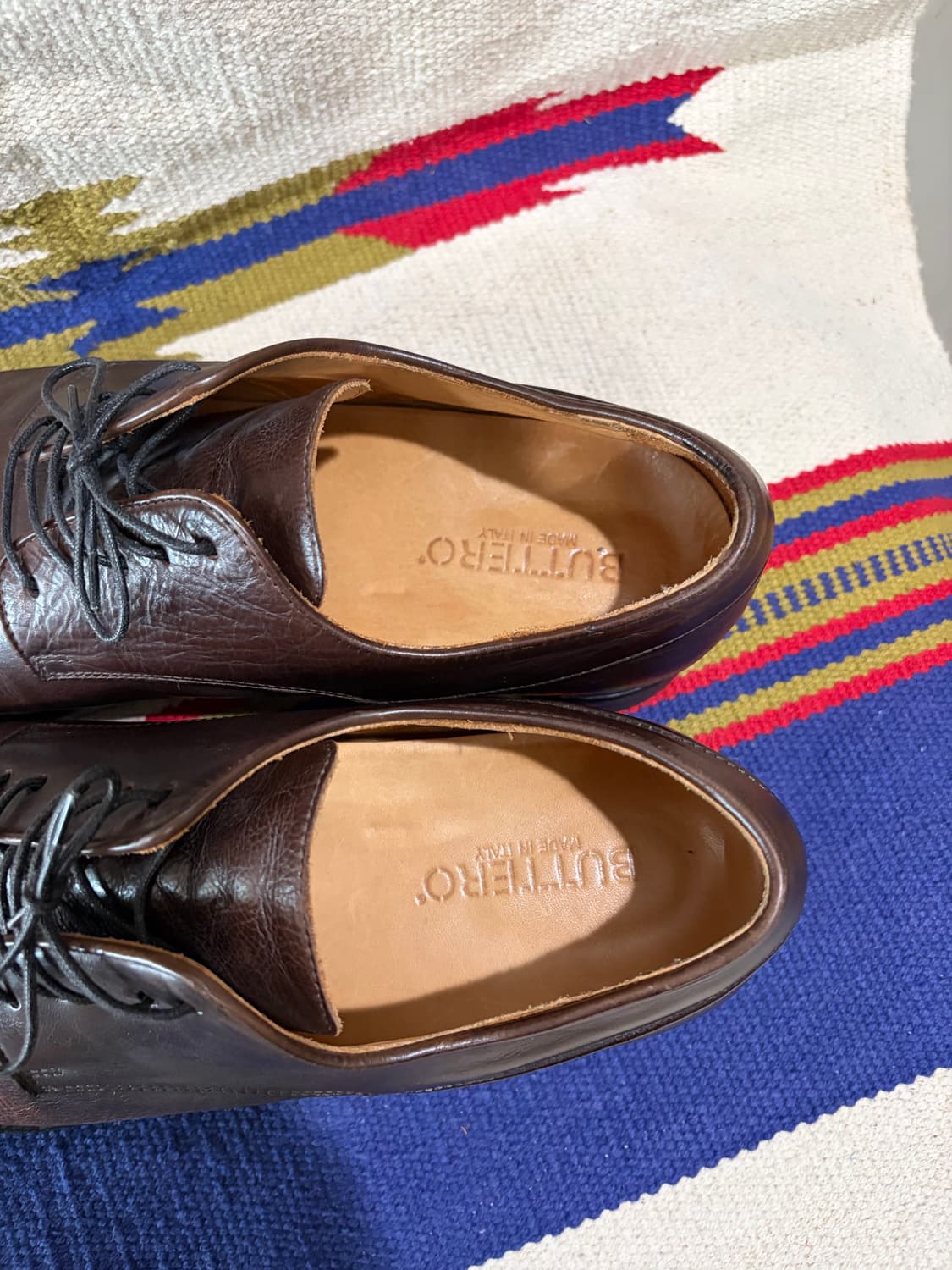 부테로 리얼레더 더비 /Buttero leather derby shoes 상품이미지5