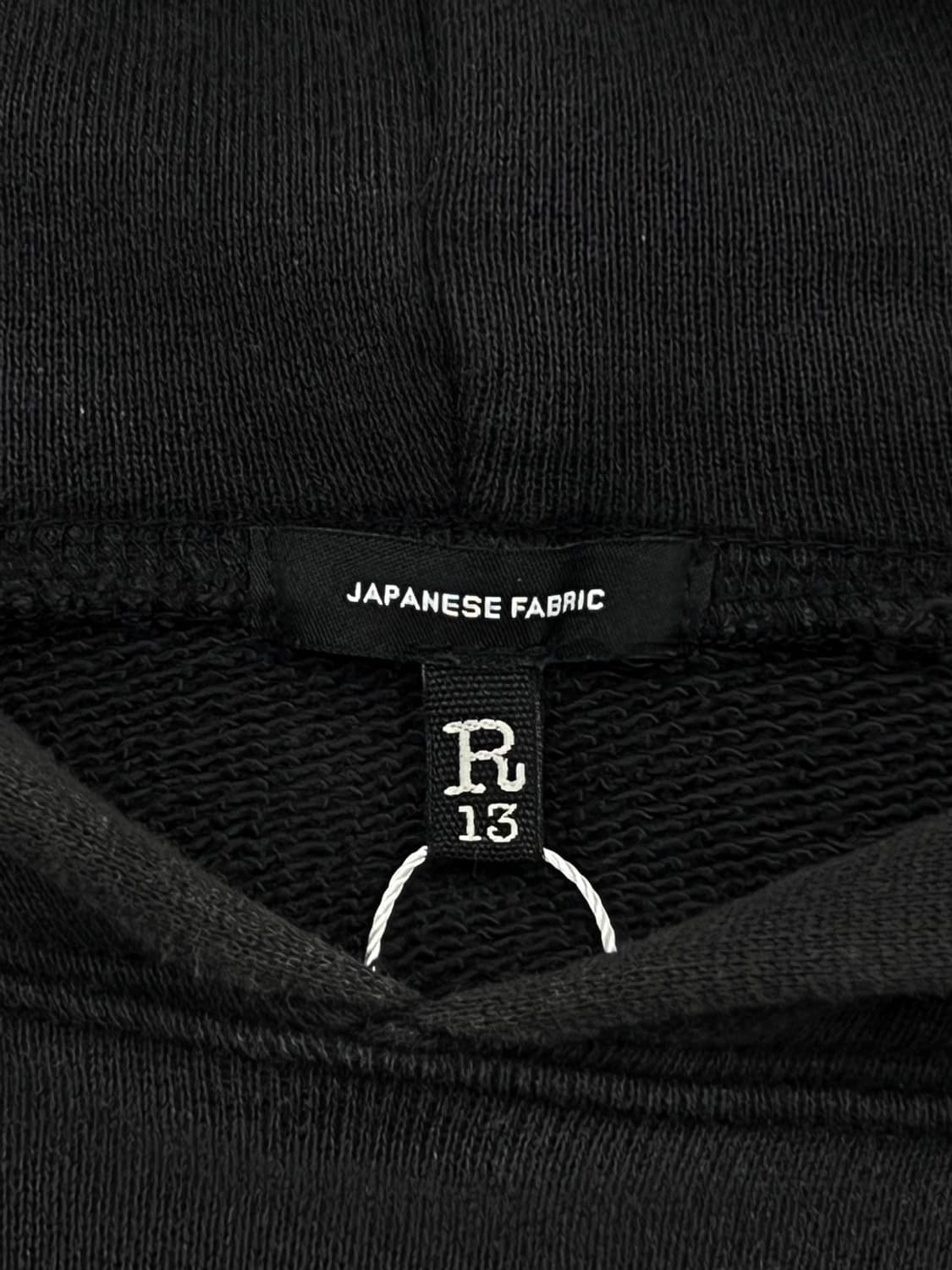 R13 알써틴 오버사이즈 스컬 볼트 후드티셔츠 상품이미지6