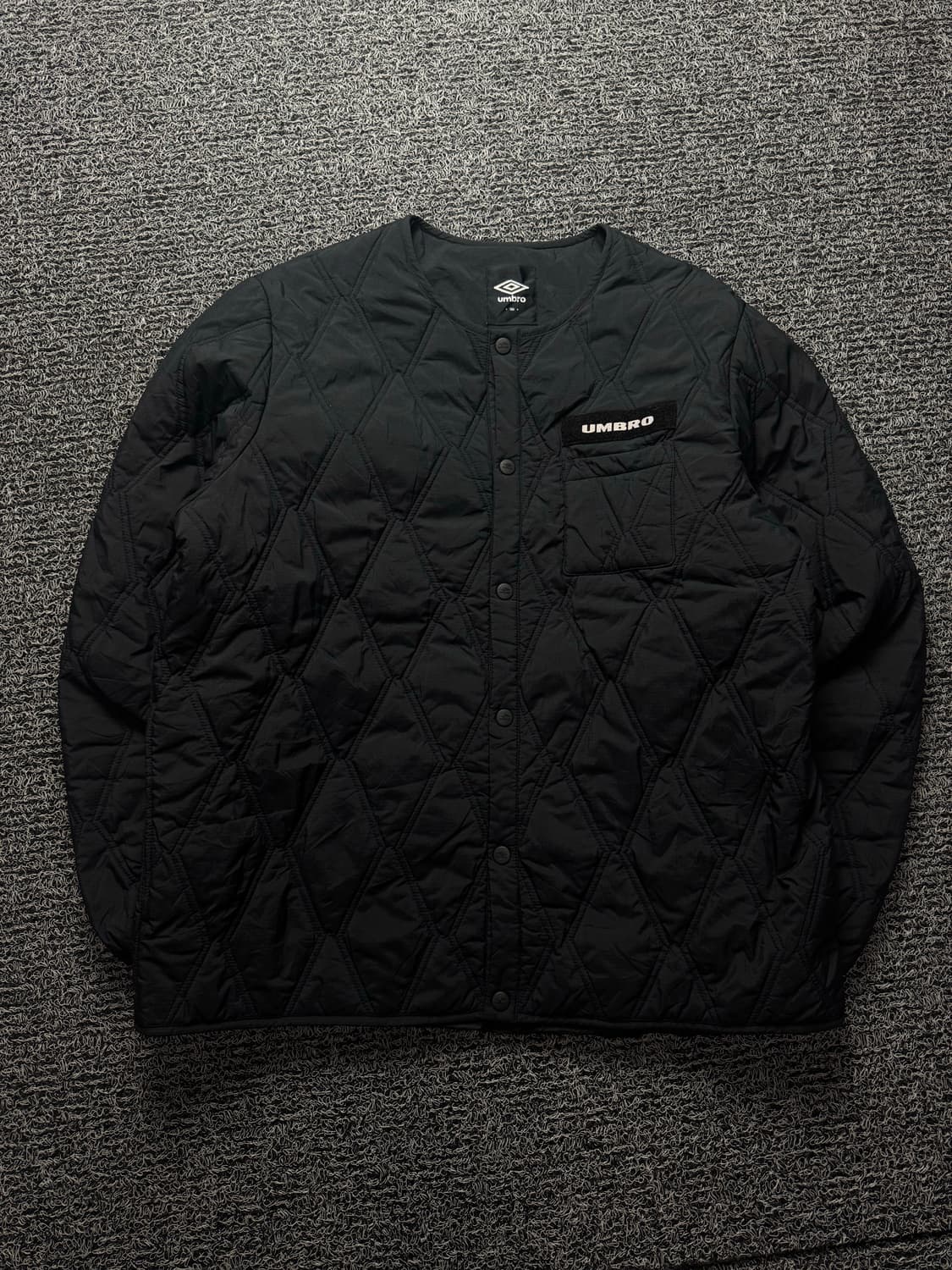 엄브로 아메카지 빅로고 퀼팅 패디드 자켓 1384 상품이미지2