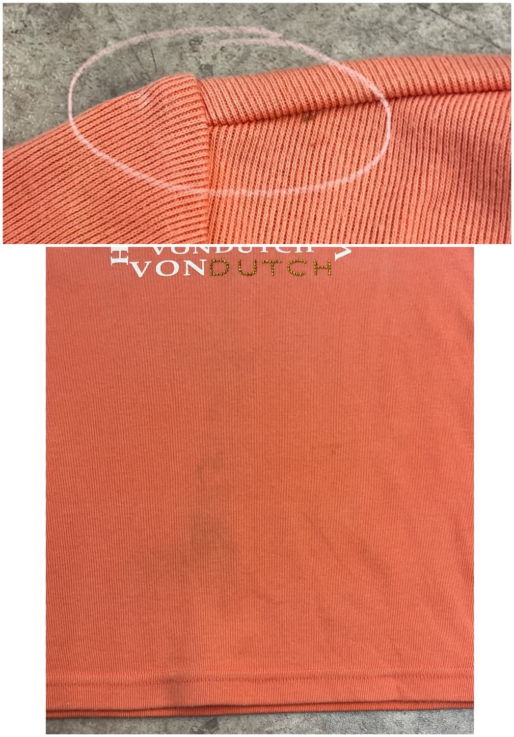 본더치 반팔티 핑크 95 #csz3854 상품이미지6