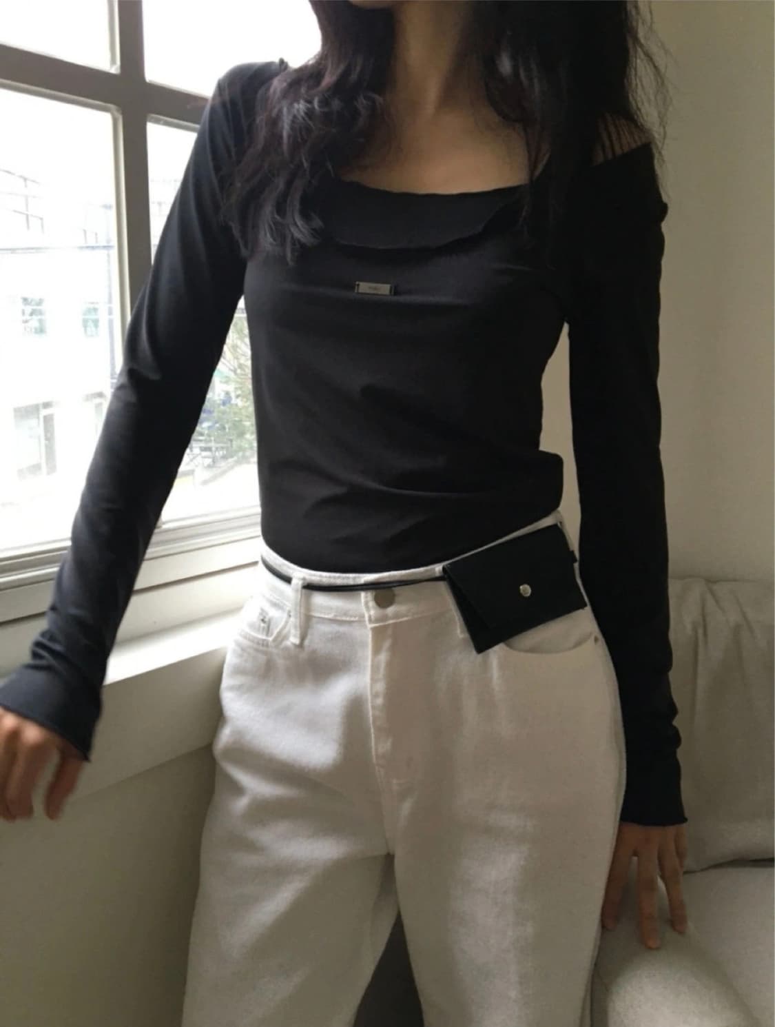 미닝아웃 metal 메탈 레이어드 티셔츠 상품이미지4