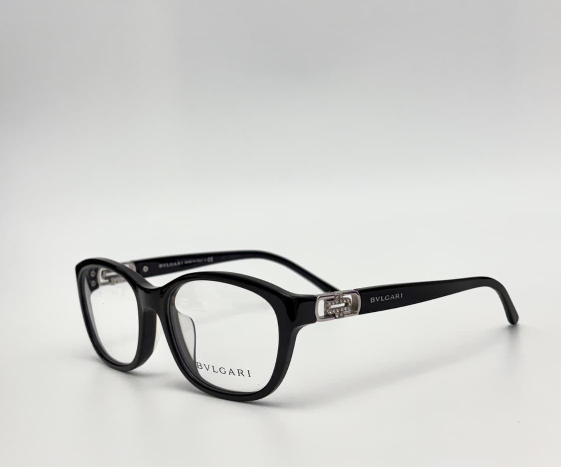 불가리 큐빅 뿔테 안경 상품이미지1