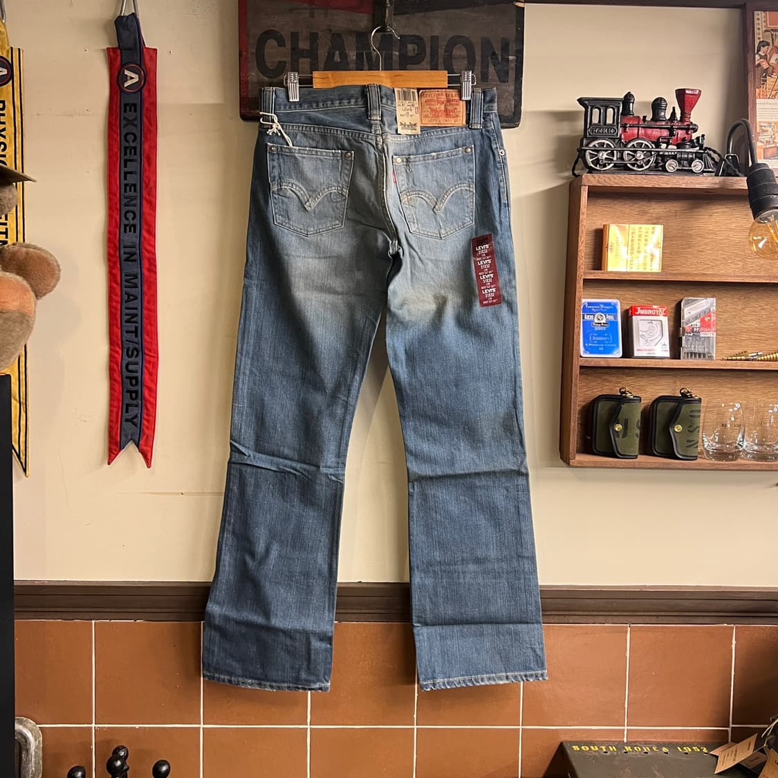 00's 리바이스 527 부츠컷 32 Size Mexico 데드스탁 상품이미지5