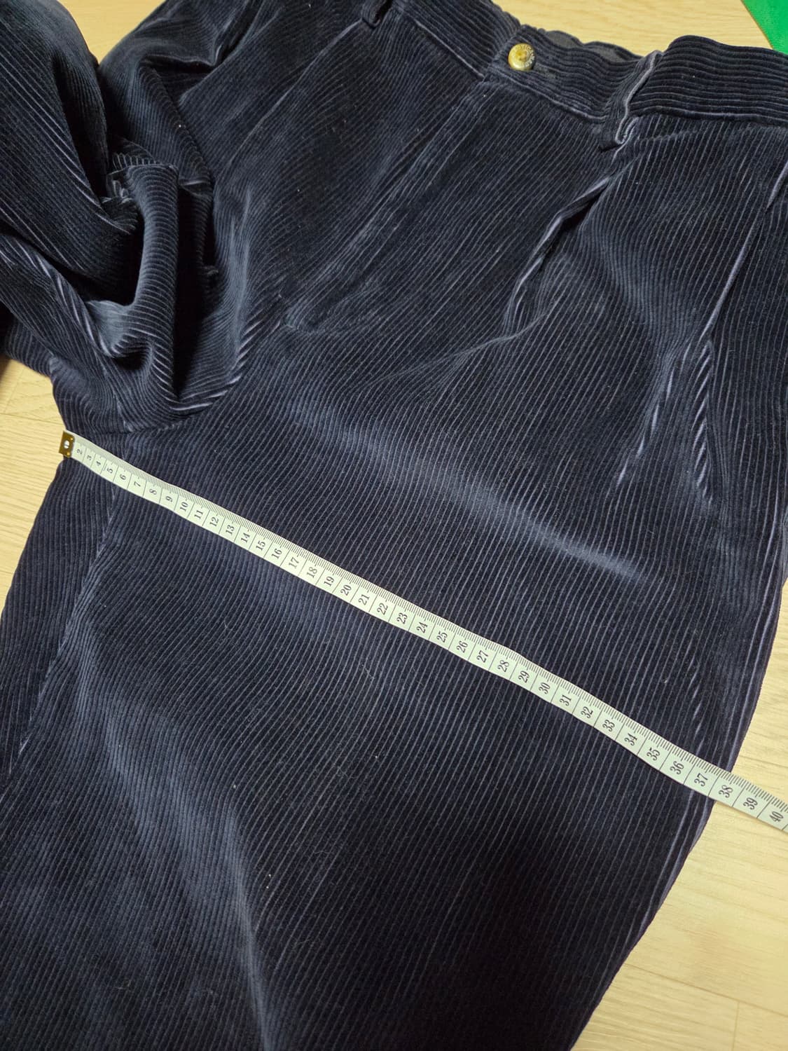 (미착용 새상품)NAUTICA 네이비 곤색 코듀로이 팬츠 면바지 상품이미지6