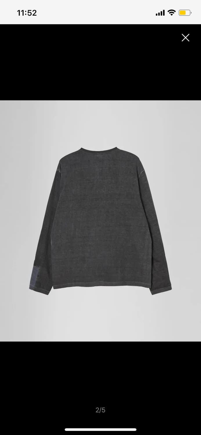 POCKET LONG SLEEVE GREY 상품이미지2
