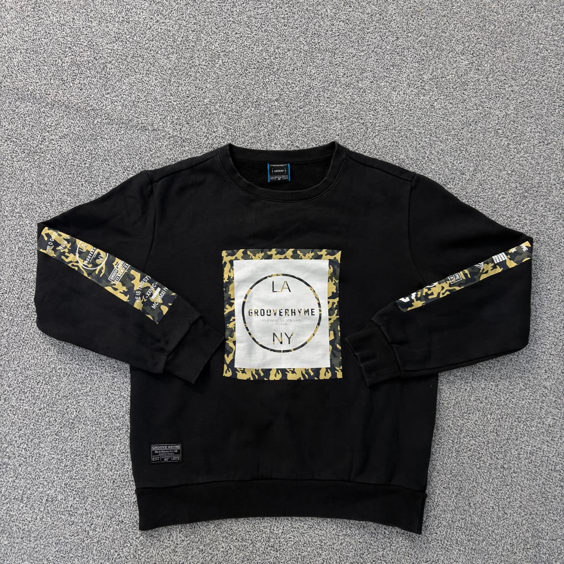 M 그루브라임 기모 후드티 긴팔 티셔츠 0305J 상품이미지1