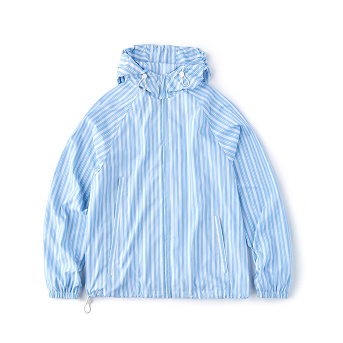 AVVISO 블루 스트라이프 바람막이 상품이미지1