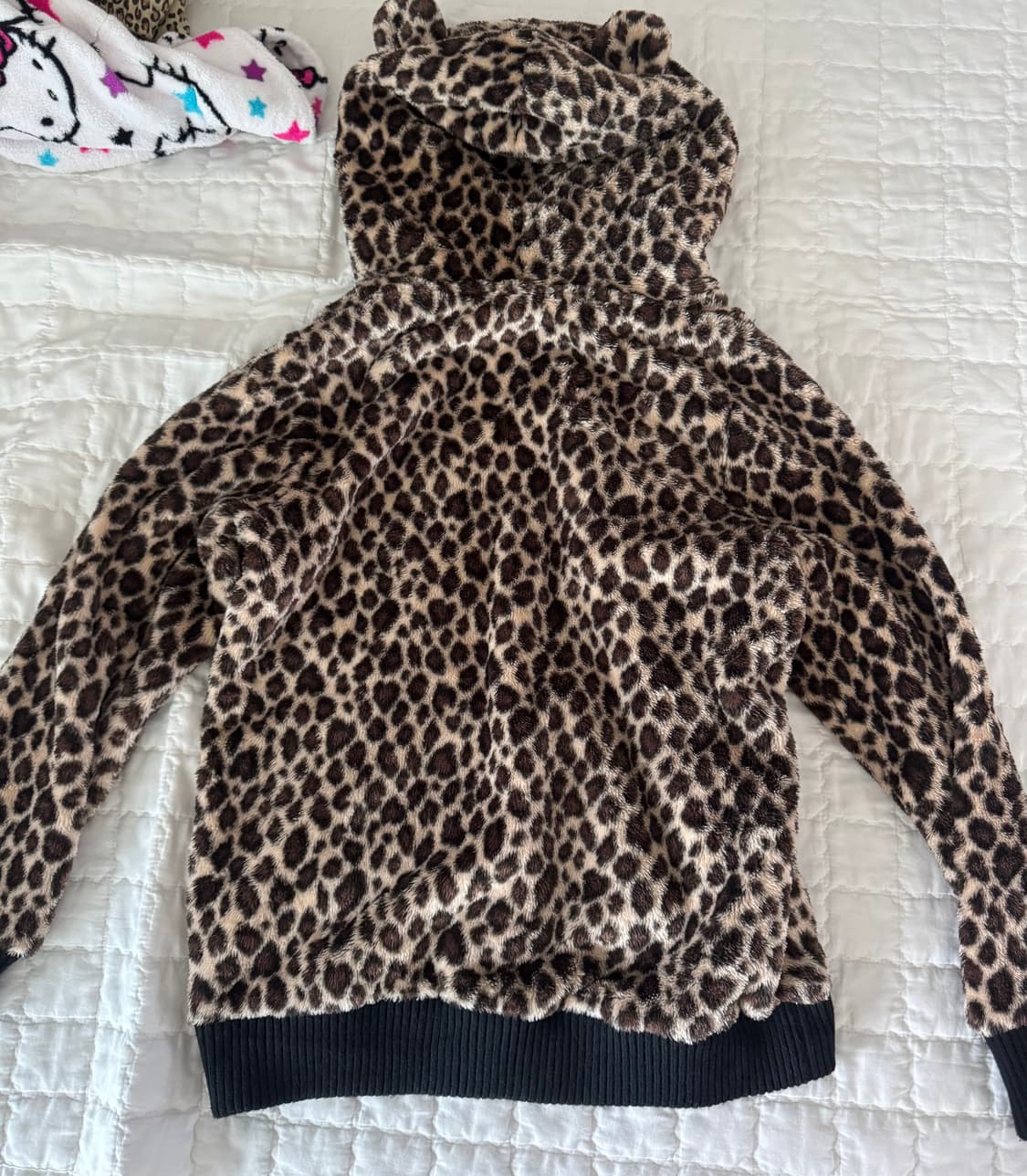 “COLZA” Gya-ru st Leopard hooded zip-up 상품이미지2
