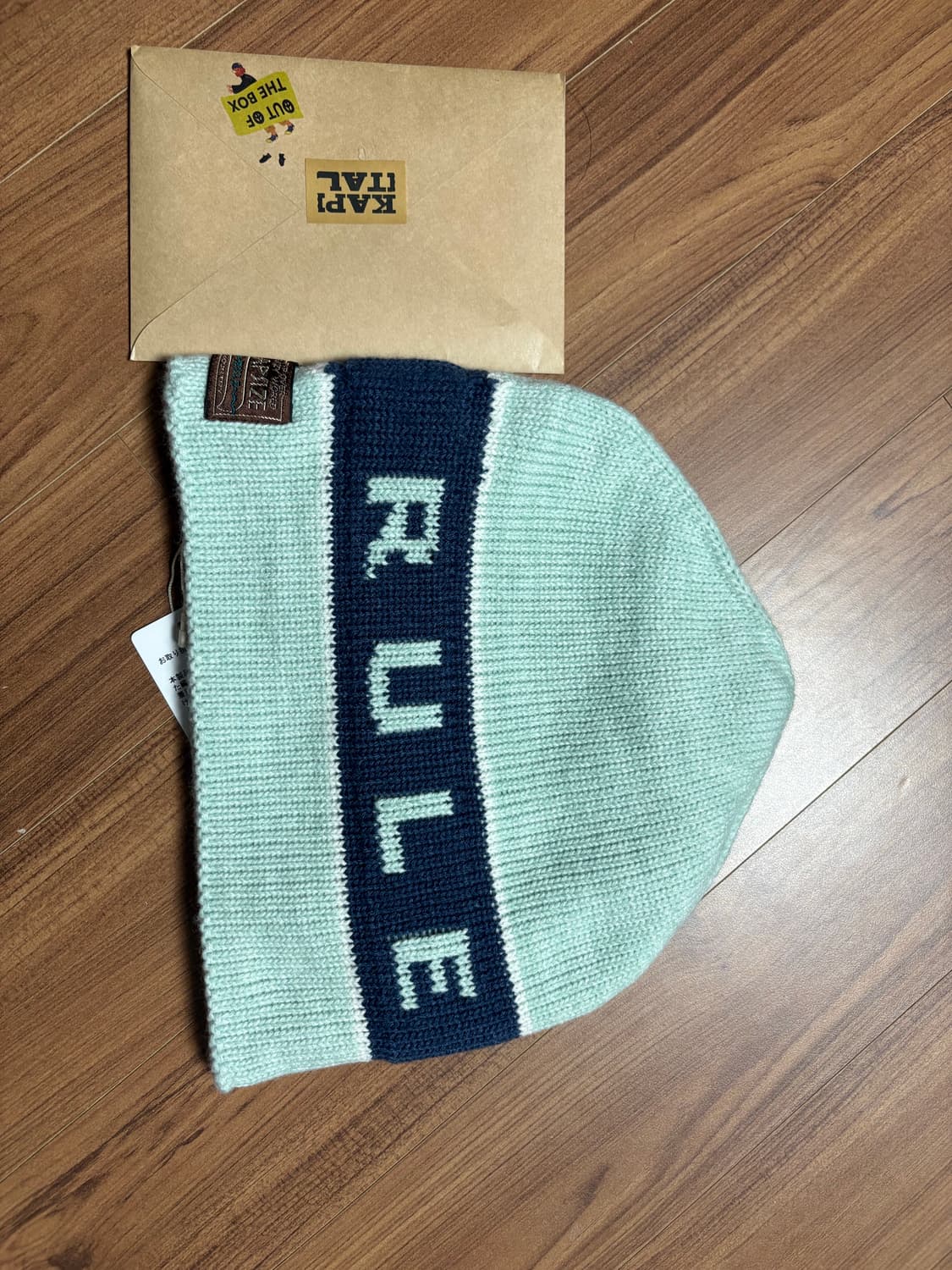 캐피탈 7G 니들 펀치드 오징어 니트 캡 상품이미지1