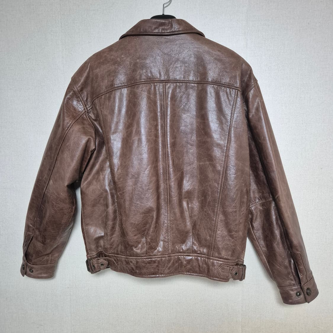 90s 빈티지 소가죽 cowhide 스포츠자켓 상품이미지2