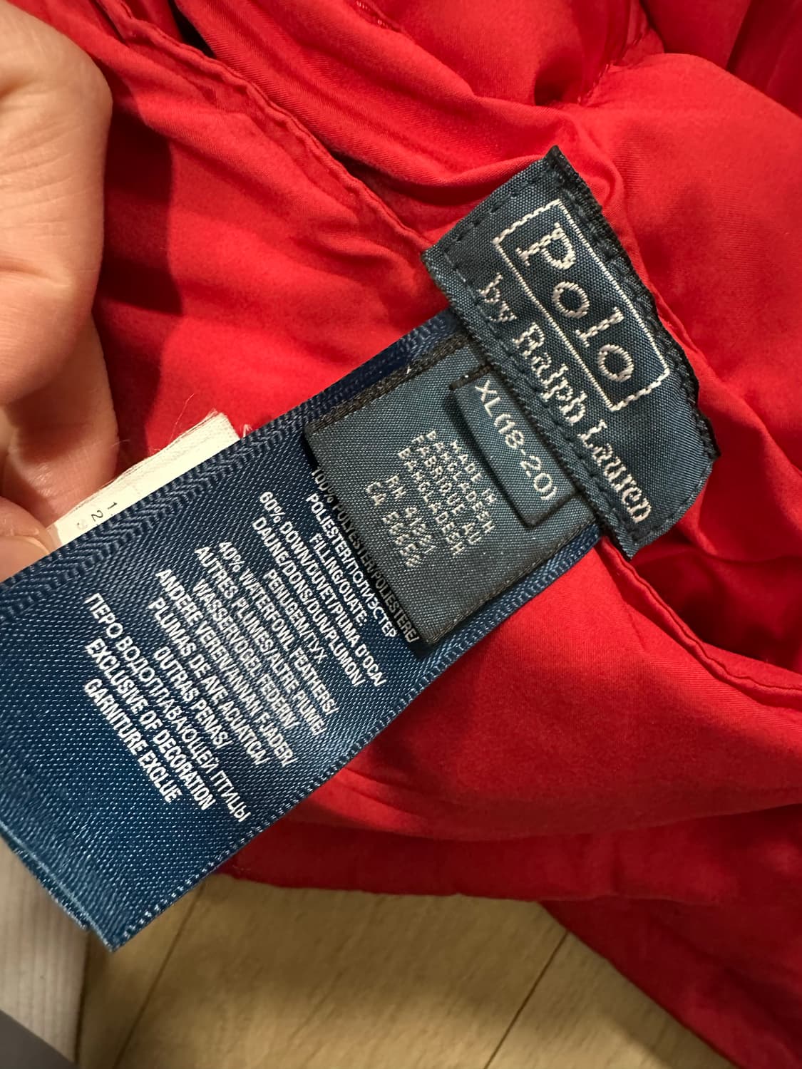 레어템) 폴로 리버시블 양면 다운조끼 95 상품이미지6