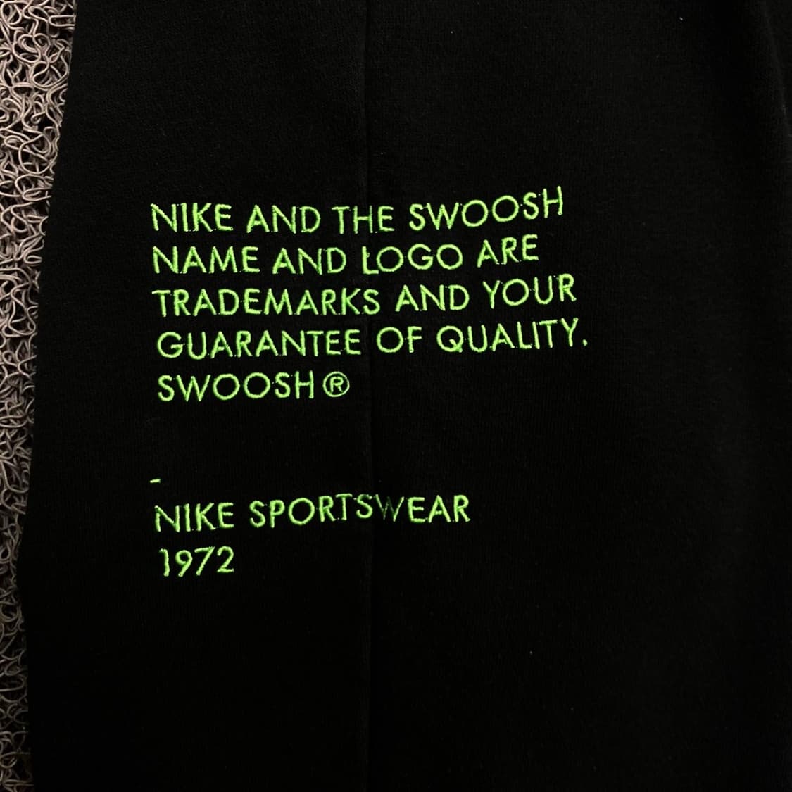 Nike 나이키 신형 자수 더블 스우시 스팰로고 코튼 상품이미지4