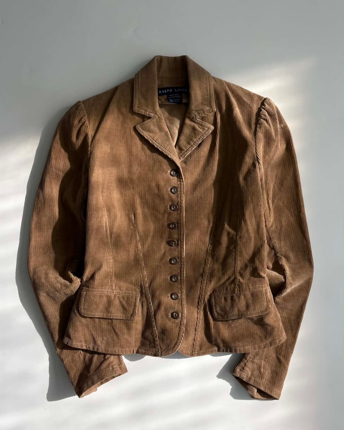 [2] 랄프로렌 코듀로이 스냅 테일러드 자켓 상품이미지3