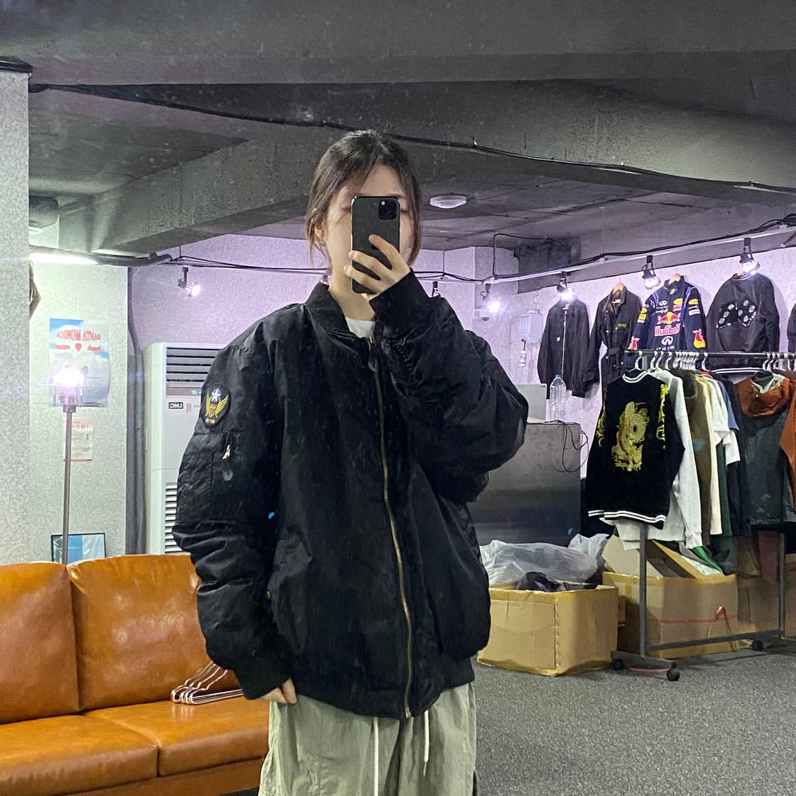 캡틴 위빅 나일론 항공 점퍼 B2320 상품이미지1