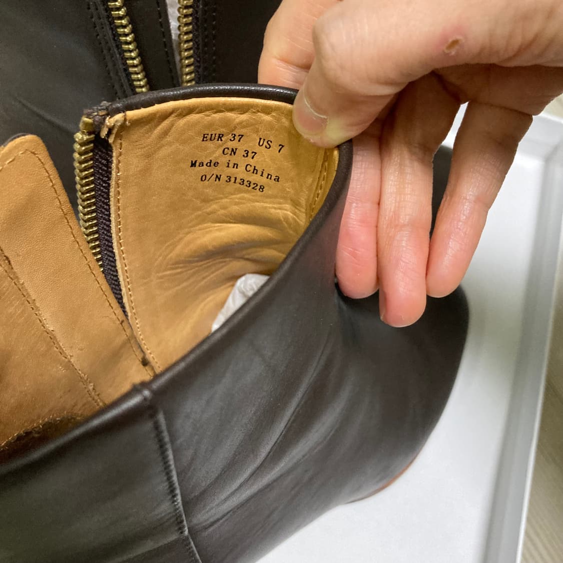 앤아더스토리즈 갈색 부츠 상품이미지5