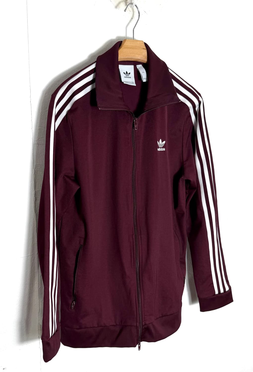 베켄바우어 아디다스져지 아디다스트랙탑 마룬버건디 상품이미지1
