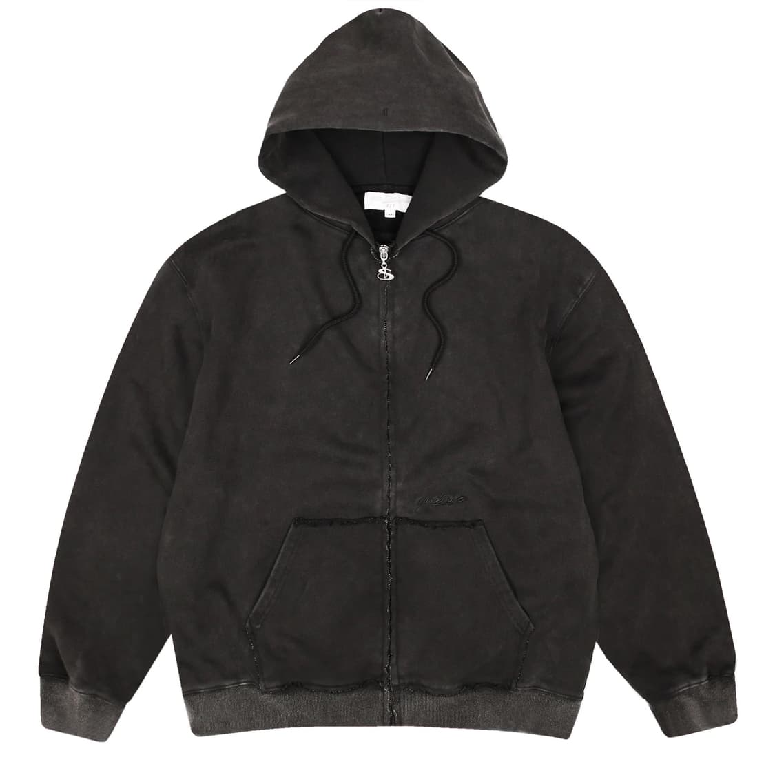 Yardsale RAW EDGE HOOD (BLACK) 상품이미지1