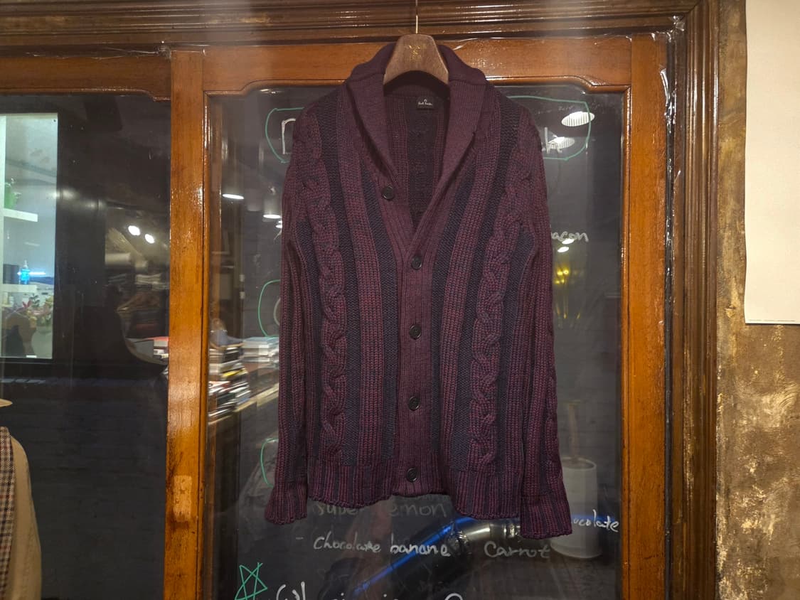 폴스미스 숄칼라가디건 상품이미지1